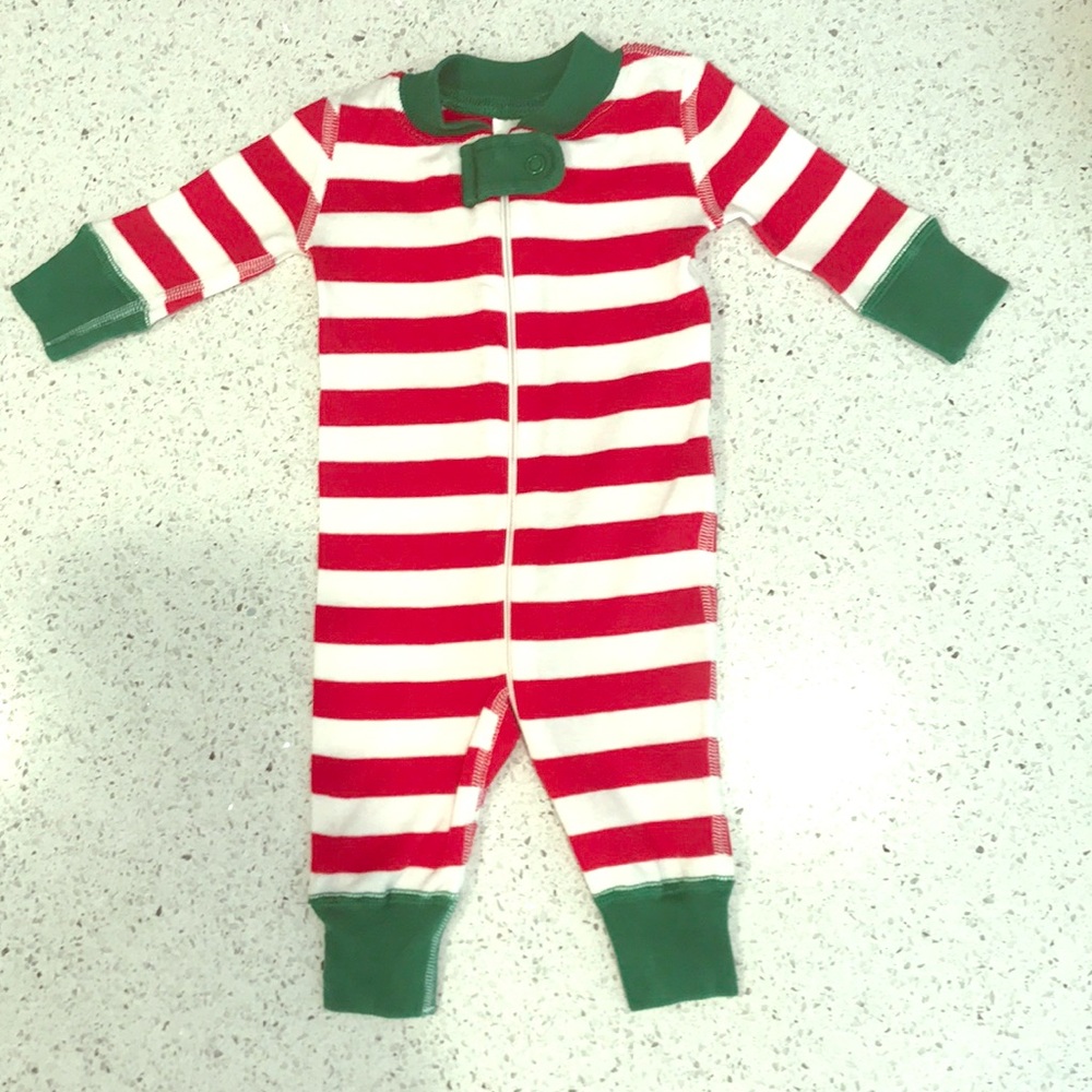 Hanna Anderson newborn holiday pajamas